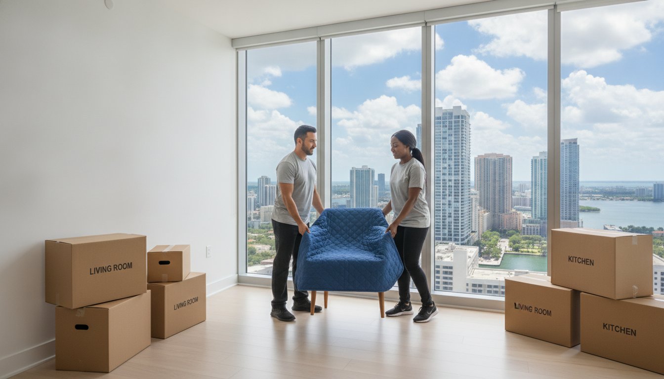 How Much Do Movers Cost in Miami for a 1-Bedroom Apartment in 2026?