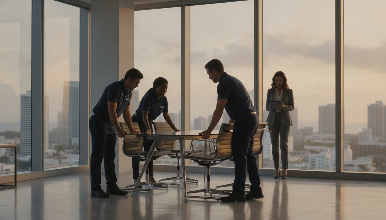 Expert Office Furniture Movers in South Florida: 2026 Business Relocation Guide 8 Expert Office Furniture Movers in South Florida: 2026 Business Relocation Guide