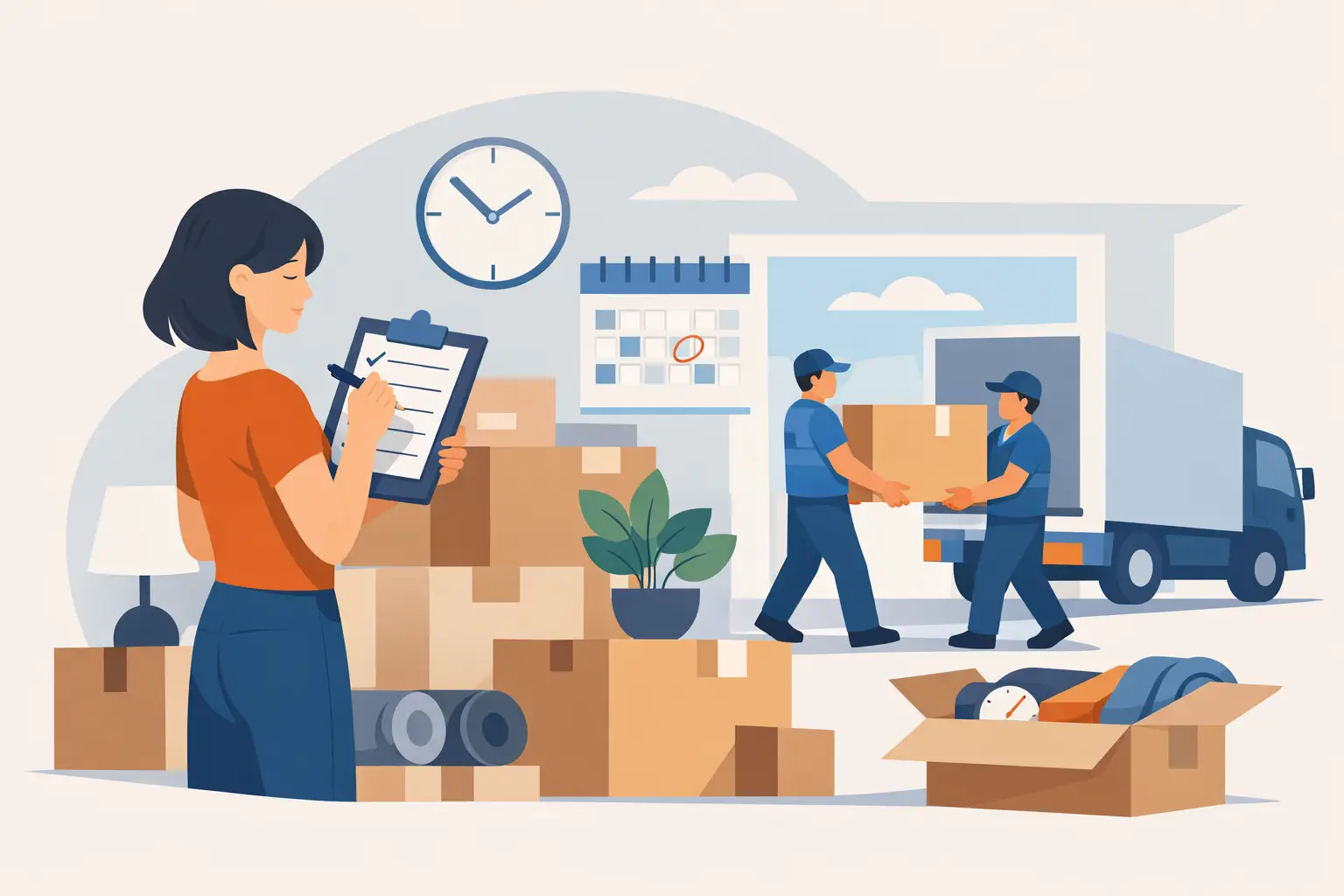 How to Prepare for Movers Without Last-Minute Stress