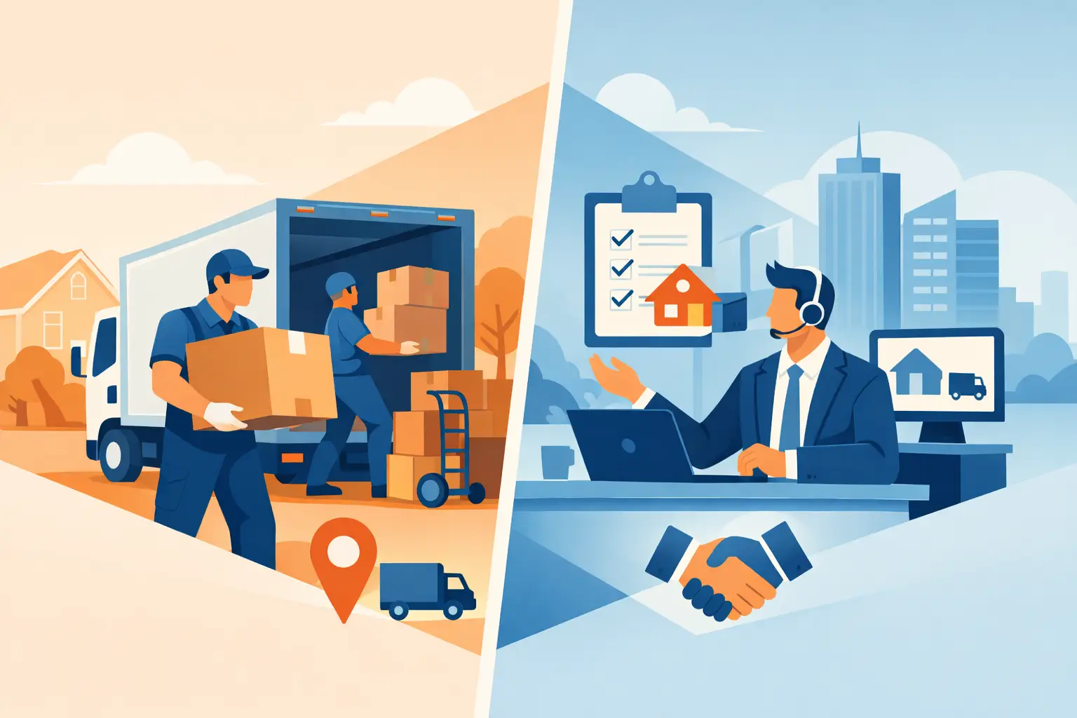 Movers Versus Moving Brokers and Your Move