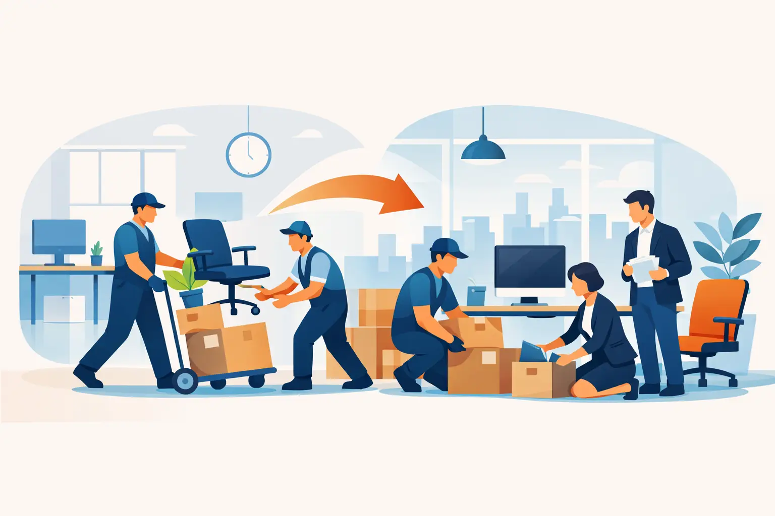 Office Moving Checklist for a Low-Downtime Move