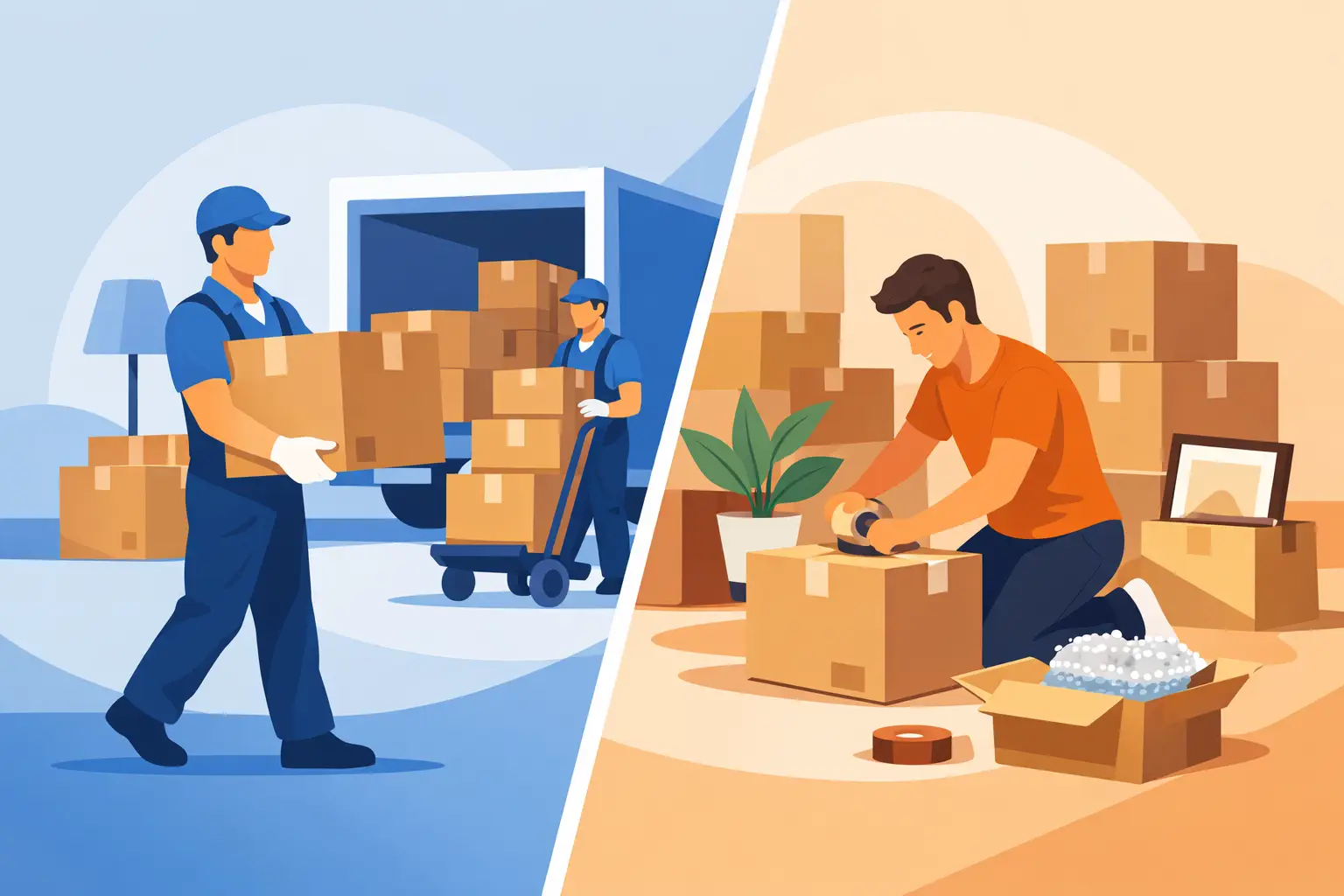 Packing Service Versus Self Packing: Which Fits?