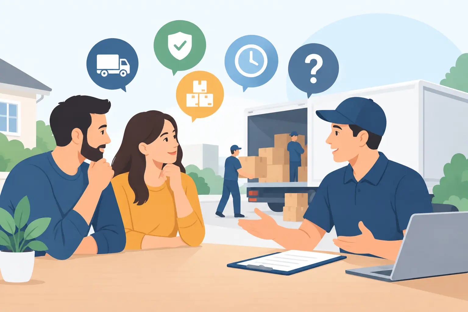 Best Questions for Moving Companies Before You Book