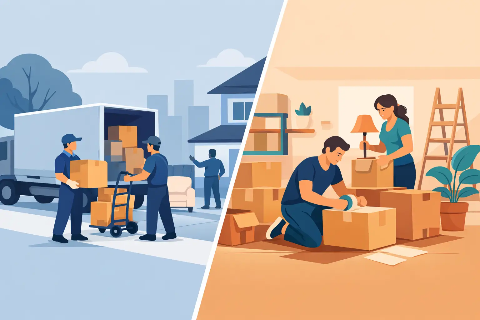 Full Service Versus DIY Moving: Which Is Best?