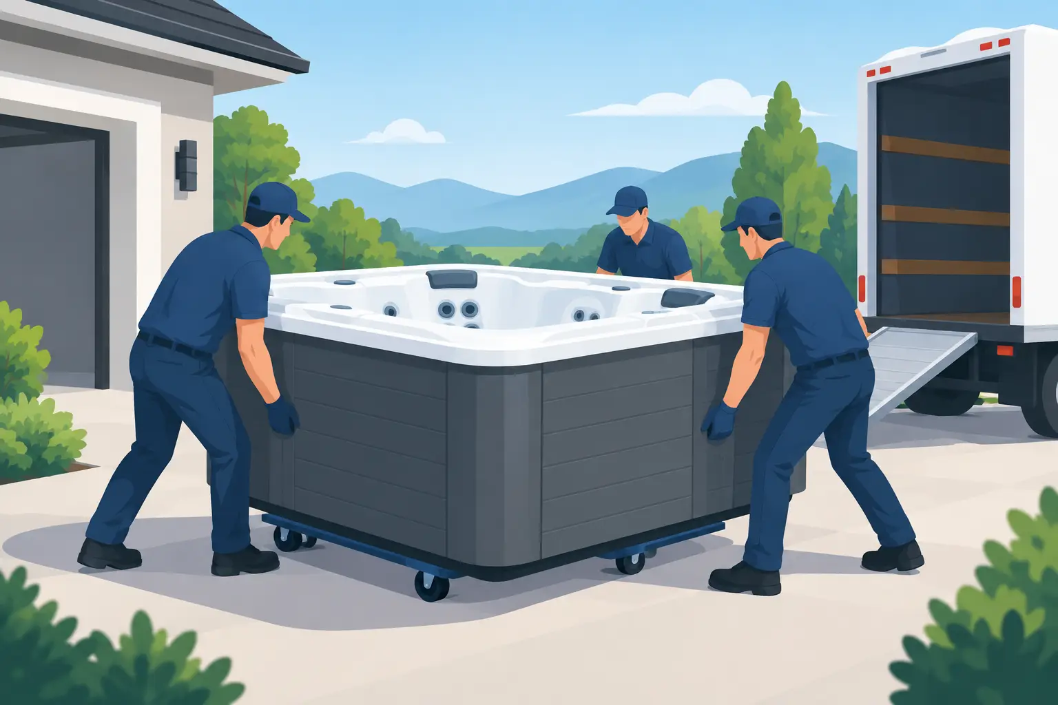 Hot Tub Moving Service: What Safe Moves Require 8 Hot Tub Moving Service: What Safe Moves Require