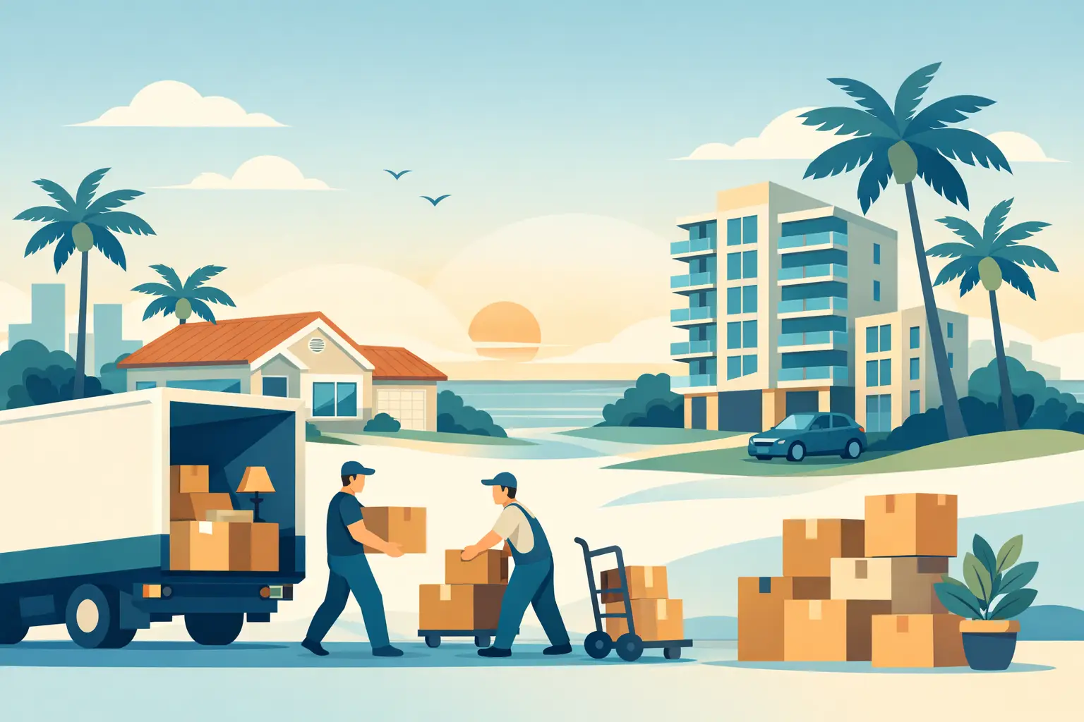 Moving Costs for South Florida Homes and Apartments 7 Moving Costs for South Florida Homes and Apartments