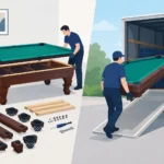 Pool Table Disassembly and Moving Done Right