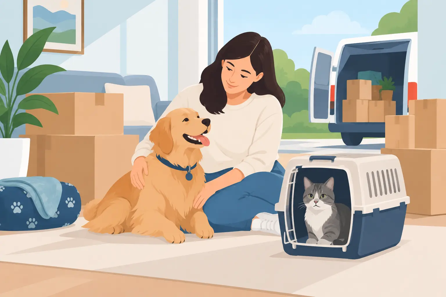 A Guide to Moving With Pets Without the Stress 6 A Guide to Moving With Pets Without the Stress