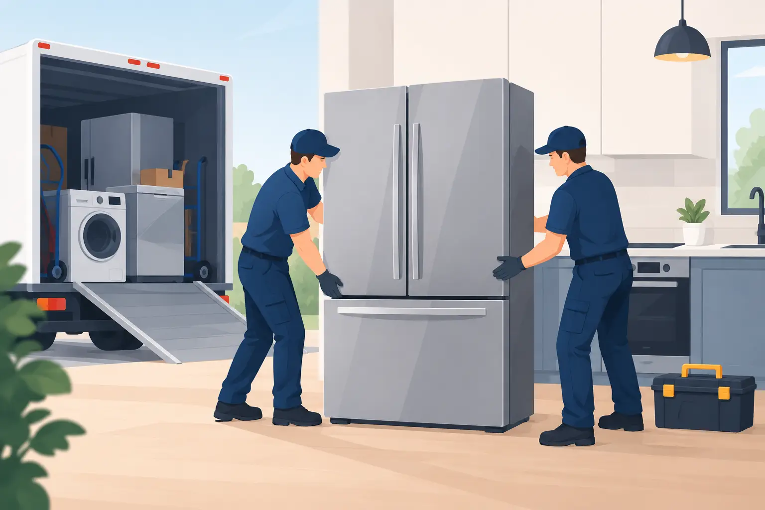 Appliance Moving and Installation Service Explained