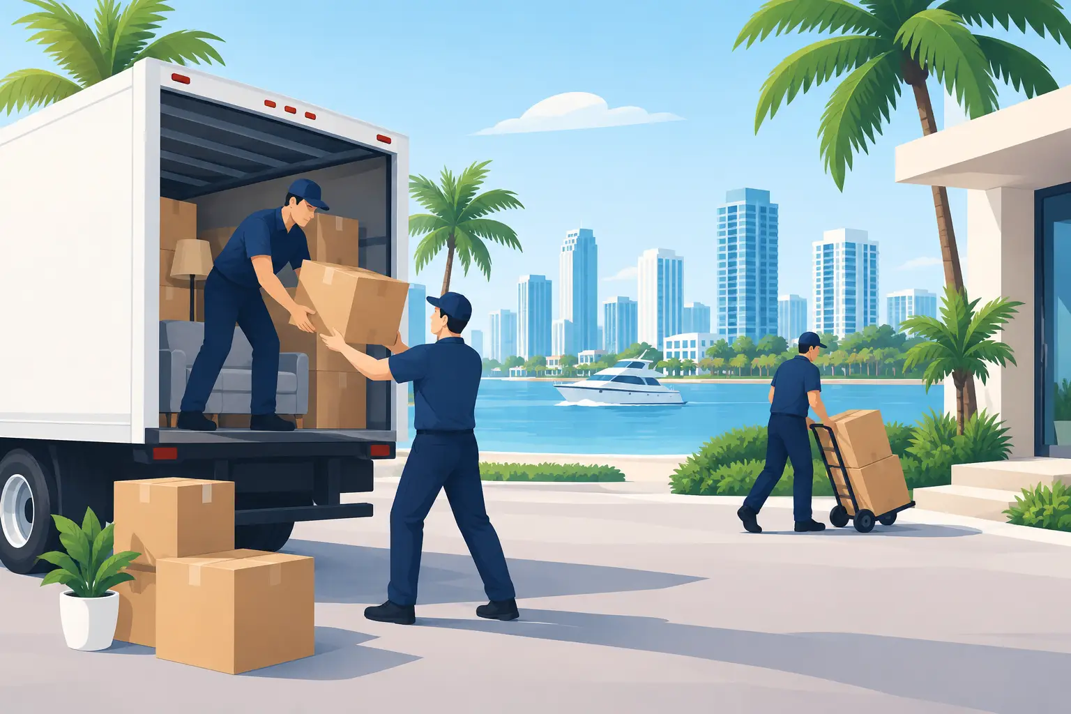 How Fort Lauderdale Movers Keep Moves on Track 3 How Fort Lauderdale Movers Keep Moves on Track