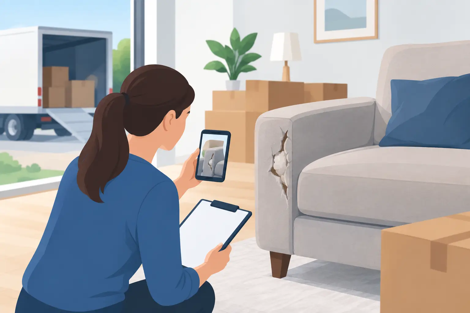 Moving Damage Claims: What to Do Right Away 1 Moving Damage Claims: What to Do Right Away